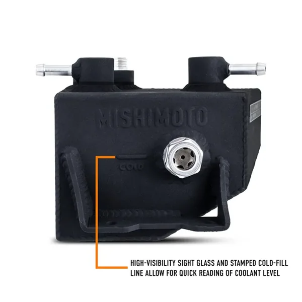 Mishimoto Coolant Expansion Tank, Black2024-2026 Ford Mustang - Image 2