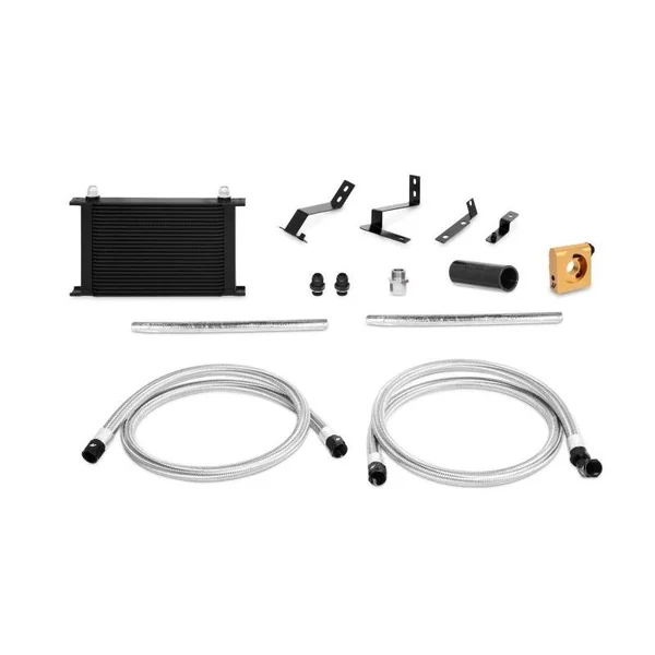 Mishimoto Engine Oil Cooler Kit, Black w/Thermostatic Plate2016-2023 Camaro 2.0T