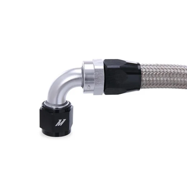 Mishimoto Engine Oil Cooler Kit, Silver w/Thermostatic Plate2010-2015 Camaro SS - Image 4