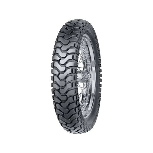 Mitas E-07, Dual-Sport, Rear 18 inch, Size 140/80-18, 50% Street / 50% Dirt, 70T, Tubeless Bias Ply Tire - Image 2