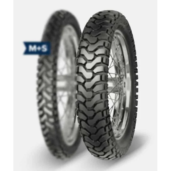 Mitas E-07, Rear 17 inch, Size 150/70-17 50% Street / 50% Dirt, 69T, Tubeless Bias Ply Tire