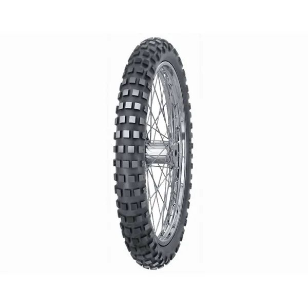 Mitas E-09, Dual-Sport, Front 19 inch, Size 100/90-19, 10% Street / 90% Dirt, 57R, Tubeless Bias Ply Tire