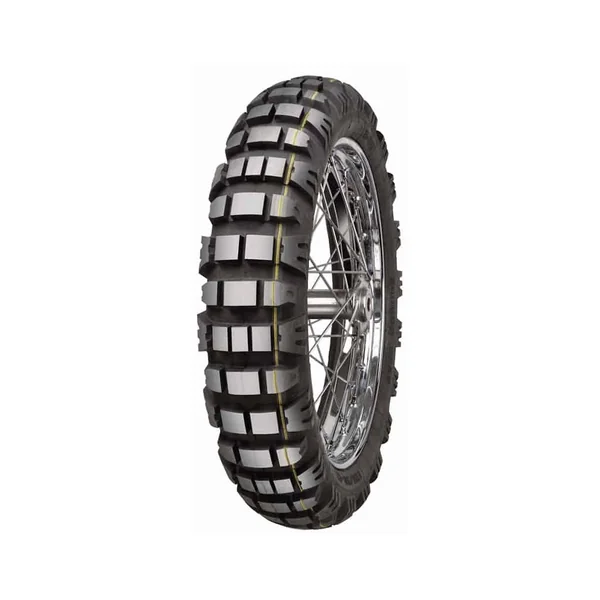 Mitas E-09, Dual-Sport, Rear 17 inch, Size 140/80-17, 10% Street / 90% Dirt, 69R, Tubeless Bias Ply Tire - Image 2