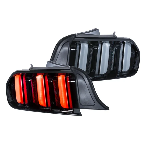 Morimoto XB LED Taillights, Black Housing/Clear Lens2015-2023 Ford Mustang
