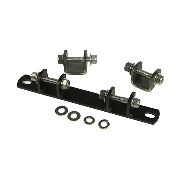 Motorcycle Dual Seat Single Shock Mounting Bracket (SHOCK/SPRINGS SOLD SEPARATELY) - Fits aftermarket Solo Seats - Comes w/Weld-On Shock mounts for Frame - For custom motorcycles