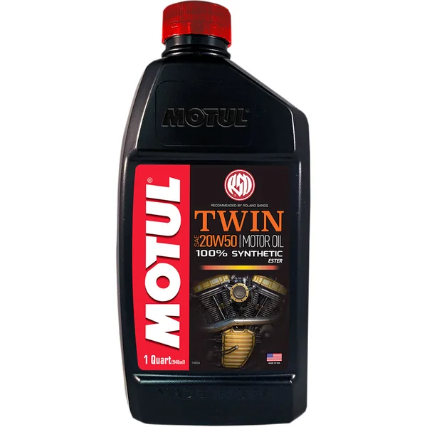 Motul V-Twin 20W50 Synthetic Motor Oil for Harley