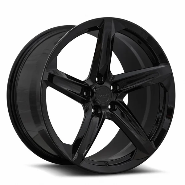 MRR F23 Forged Rear Left Side Wheel, Gloss Black, 21x122020-2026 C8 Corvette