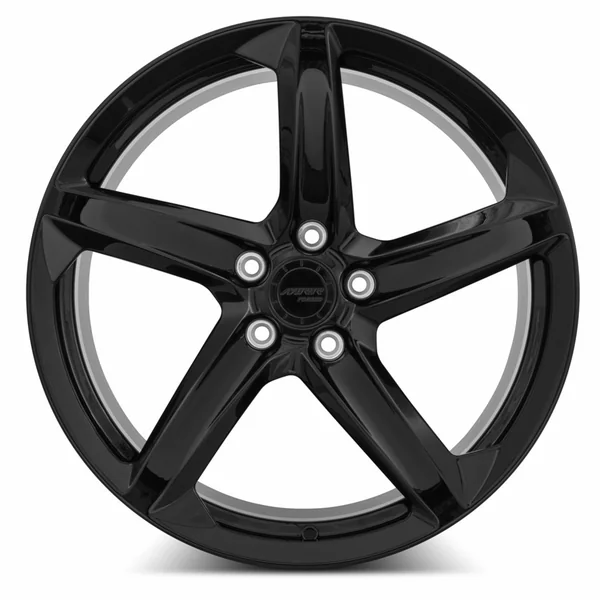 MRR F23 Forged Rear Left Side Wheel, Gloss Black, 21x122020-2026 C8 Corvette - Image 2