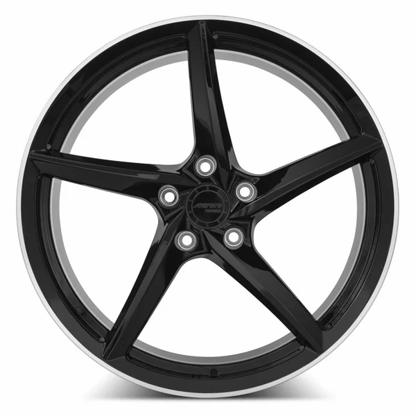 MRR F25 Forged Front Left Side Wheel, Gloss Black, 20x102023-2026 C8 Corvette Z06 & E-Ray - Image 2