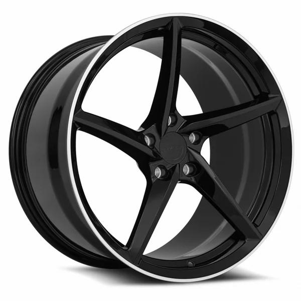 MRR F25 Forged Rear Right Side Wheel, Gloss Black, 21x132023-2026 C8 Corvette Z06 & E-Ray