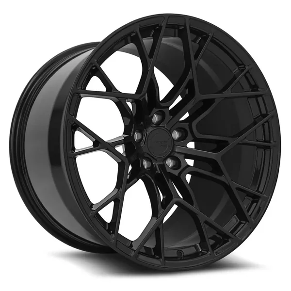 MRR F26 Forged Front Wheel, Gloss Black, 19x8.52020-2026 C8 Corvette