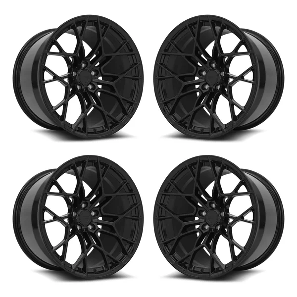 MRR F26 Forged Wheel Set, Gloss Black, 19x8.5 & 20x112020-2026 C8 Corvette