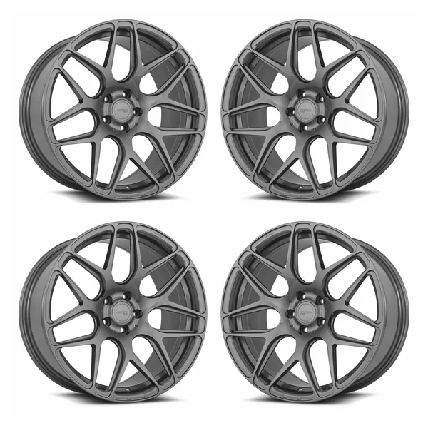 MRR FS01 Wheel Set, Gloss Gun Metal, 19x8.5 & 20x112020-2026 C8 Corvette