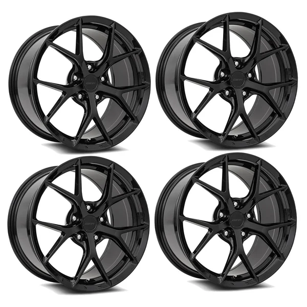 MRR FS06 Wheel Set, Gloss Black, 19x8.5 & 20x112020-2026 C8 Corvette
