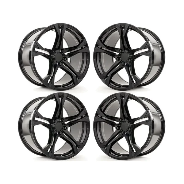 MRR M017 1LE Style Replica Wheel Set, Gloss Black, 20x10 & 20x112010-2024 Camaro