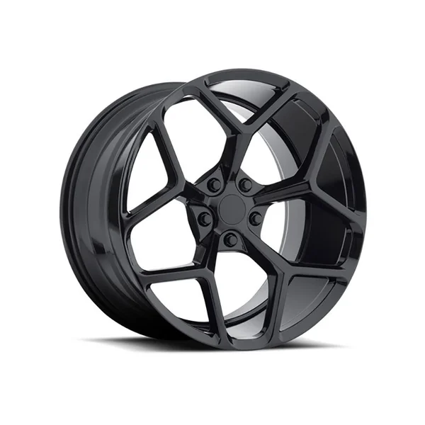 MRR M228 Z28 Style Gloss Black 20-Inch Staggered Wheel Set 20x9+25 Front, 20x10+35 Rear2016-2024 Camaro - Image 2