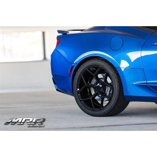 MRR M228 Z28 Style Gloss Black 20-Inch Staggered Wheel Set 20x9+25 Front, 20x10+35 Rear2016-2024 Camaro - Image 4