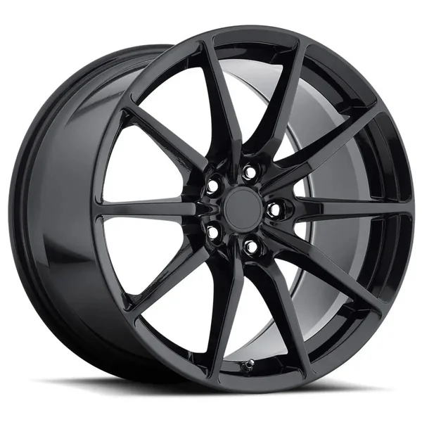 MRR M350 Style Rear Wheel, Gloss Black, 19x112015-2026 Ford Mustang
