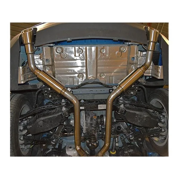 MRT 2.5" Version 1 Axle-Back Exhaust System, 4" Dual Polished Tips2016-2024 Camaro V6 - Image 3