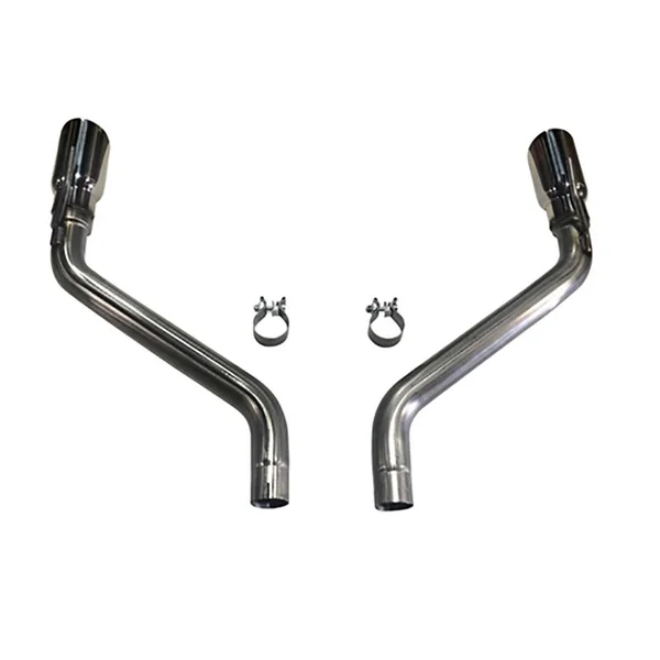 MRT 2.5" Version 3 Muffler Delete Axle-Back Exhaust System, 4" Dual Polished Tips2016-2024 Camaro 2.0L 4-Cyl - Image 3