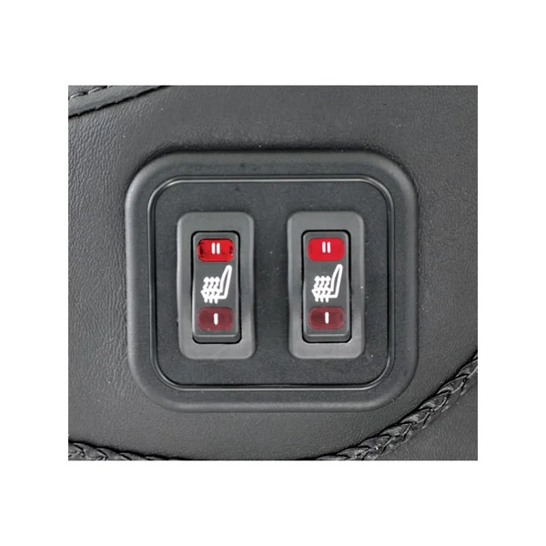 Mustang One-Piece Heated Touring Seat for 2008-2023 Harley Touring - Image 3