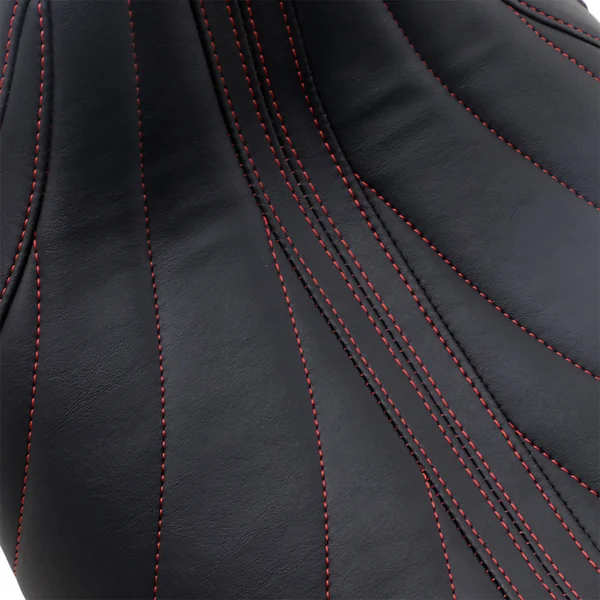 Mustang Revere Journey Gravity Solo Seat for 2008-2023 Harley Touring - Red - Image 3