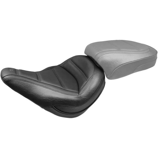 Mustang Solo Touring Seat for 2018-2024 Harley Softail Slim FLSL - Quad Stitch
