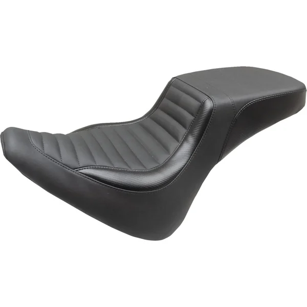 Mustang Squareback Seat for 2018-2024 Harley Softail Breakout - Black
