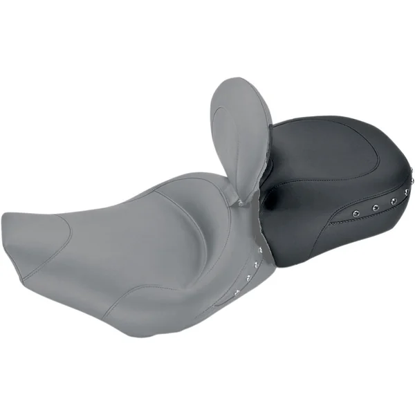 Mustang Studded Rear Touring Seat for 2008-2023 Harley Touring