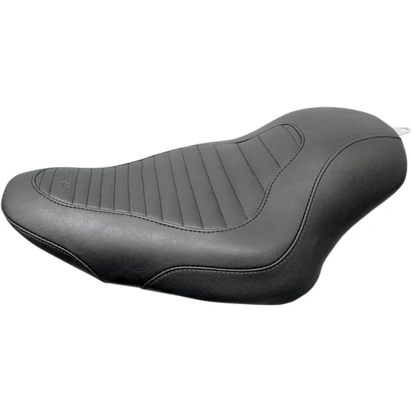 Mustang Tripper Solo Seat for 2004-2021 Harley Sportster XL - Tuck and Roll - Image 3