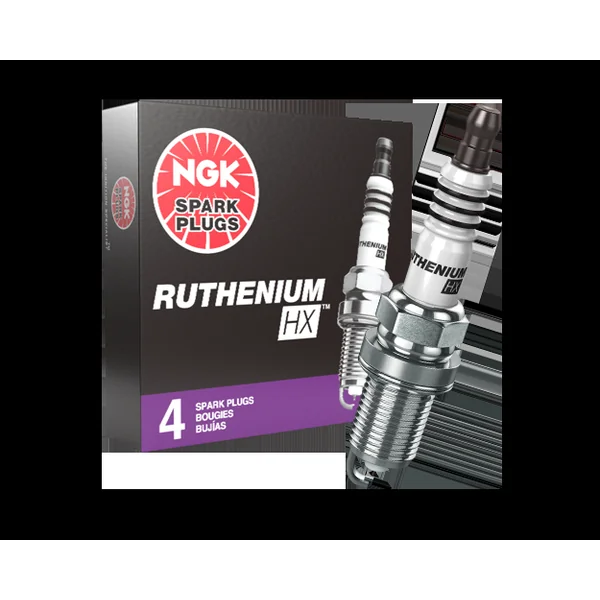 NGK 91276 LTR6AHX Ruthenium HX Plug (Set of 6)2010-2015 Camaro V6, 2008-2015 Cadillac V6 & 2015-2017 Ford Mustang V6