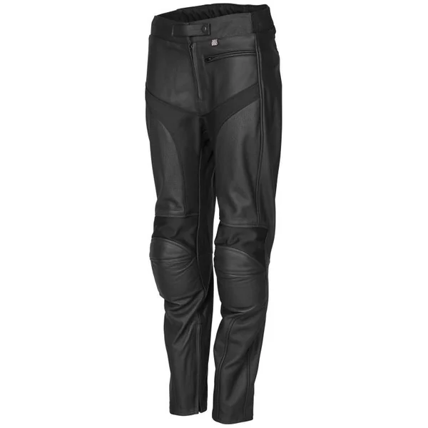 Noru Womens Kuro Perforated Leather Pants