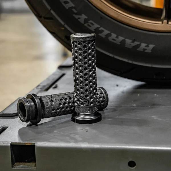 ODI x VANS Waffle Lock-On Grips for 2008-2023 Harley Electronic Throttle - Image 4