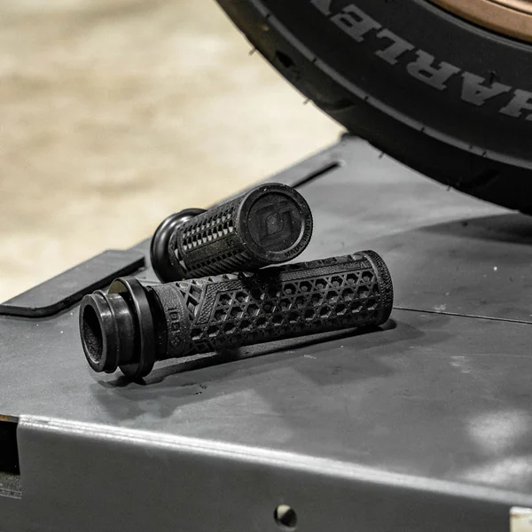ODI x VANS Waffle Lock-On Grips for 2008-2023 Harley Electronic Throttle - Image 5