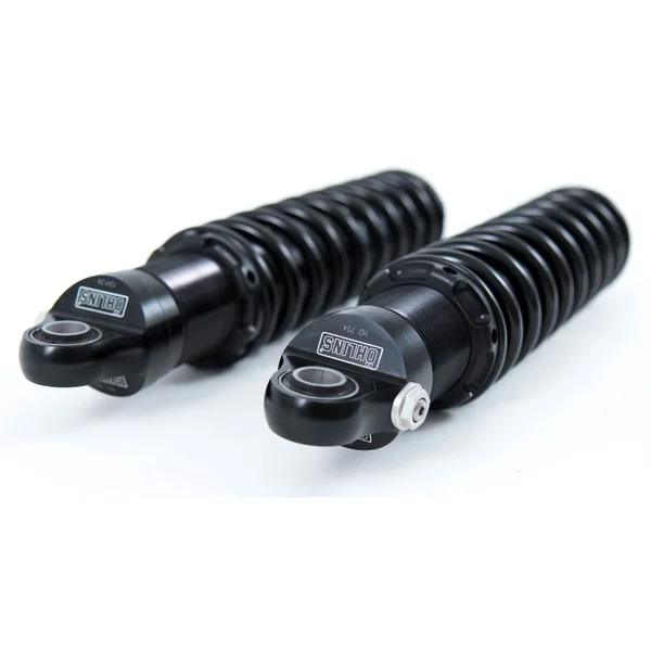 Ohlins HD 761 Blackline Twin 12" Shocks for 1990-2017 Harley Dyna - Image 3