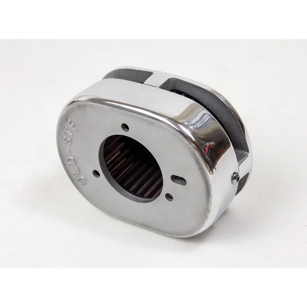 Old-Stf Mini Ed Air Cleaner for Harley - Polished - Image 3