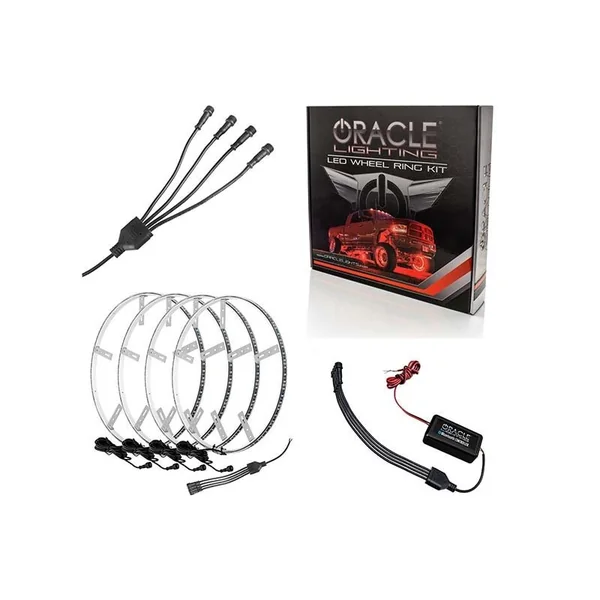 Oracle Dynamic ColorSHIFT LED Illuminated Wheel Rings