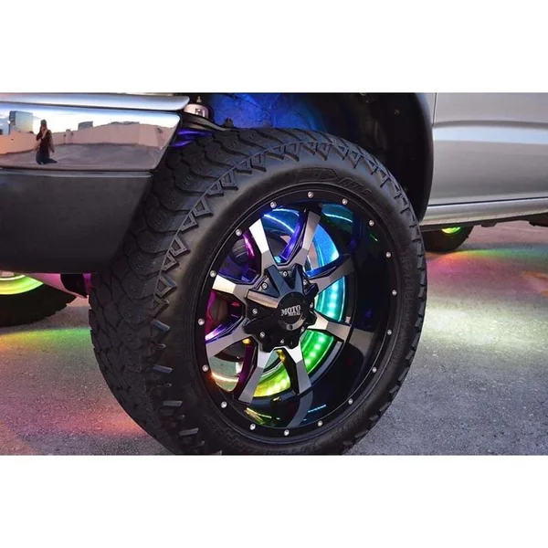 Oracle Dynamic ColorSHIFT LED Illuminated Wheel Rings - Image 3