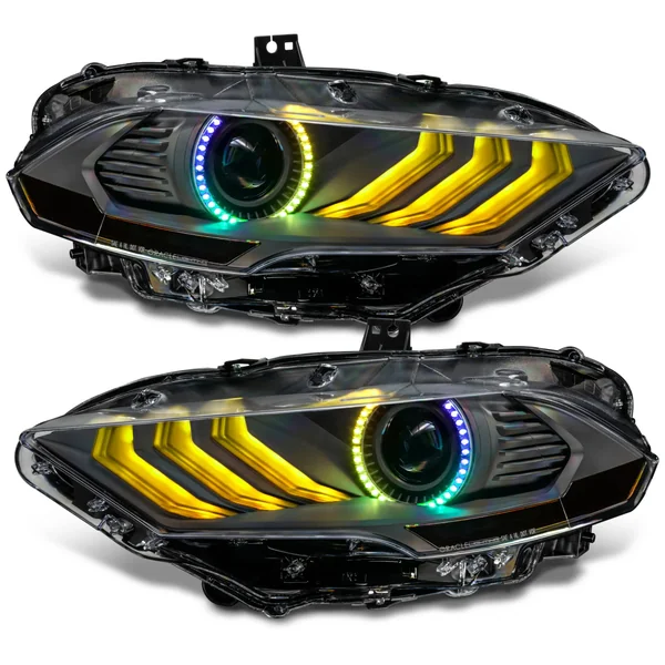Oracle Dynamic Colorshift RGB+A Headlights2018-2023 Ford Mustang - Image 4