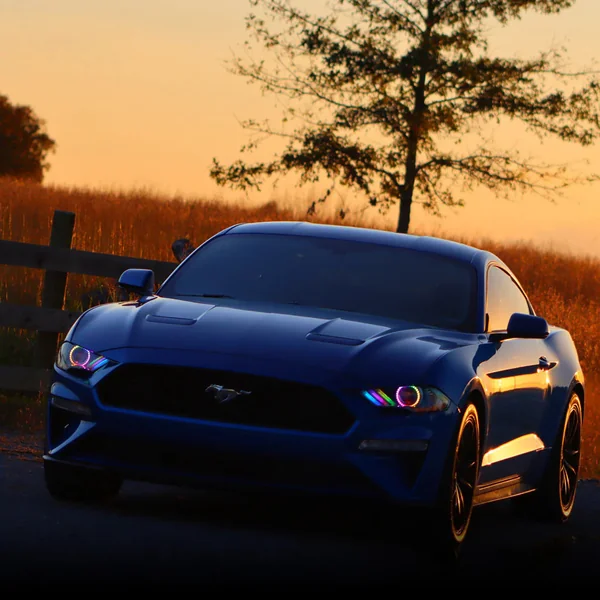 Oracle Dynamic Colorshift RGB+A Headlights2018-2023 Ford Mustang - Image 9
