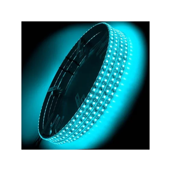 Oracle LED Illuminated Wheel Rings, Single Row LED - Image 3