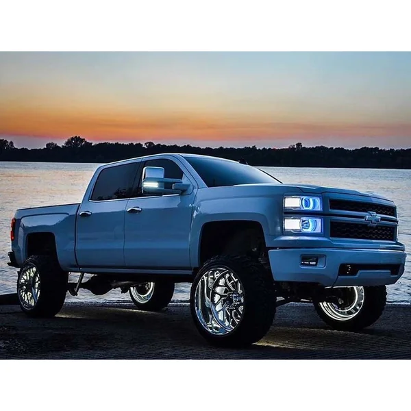 Oracle LED Illuminated Wheel Rings, Single Row LED - Image 4