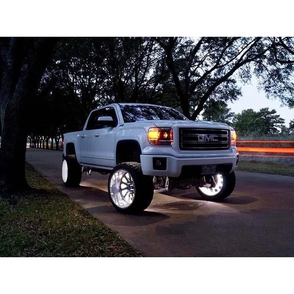 Oracle LED Illuminated Wheel Rings, Single Row LED - Image 5