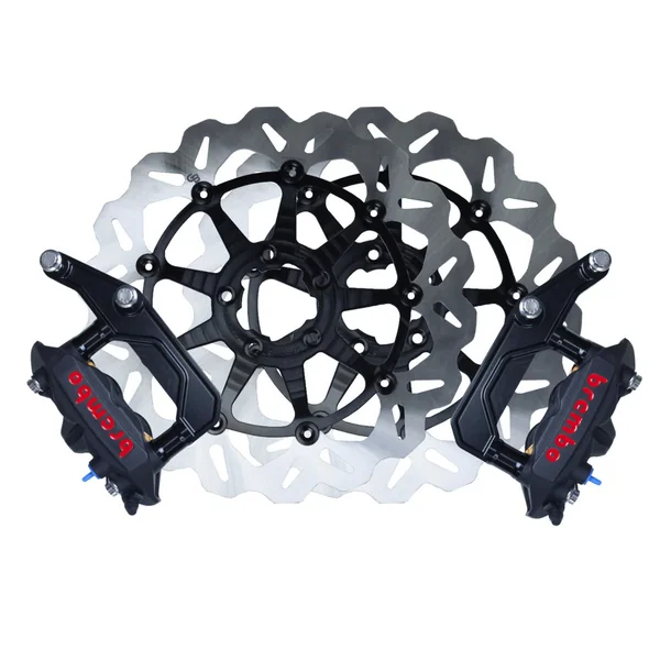 Original Garage OG 13" Complete Radial Big Brake Kit for Harley Dyna & M8 Softail Models - Dual Disc