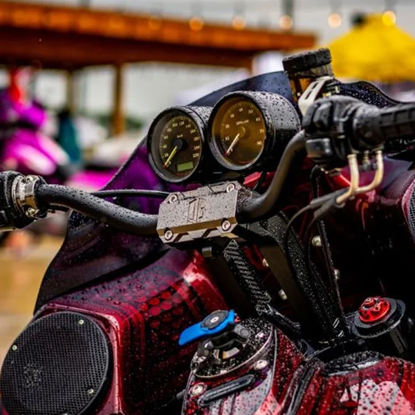 Original Garage OG 8.5" Pull Back Risers for Harley - Image 6