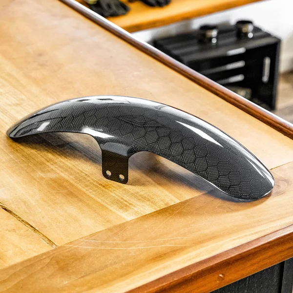 Original Garage OG Shorty Bagger Carbon Fiber Fender 2024 Harley Touring - Image 3