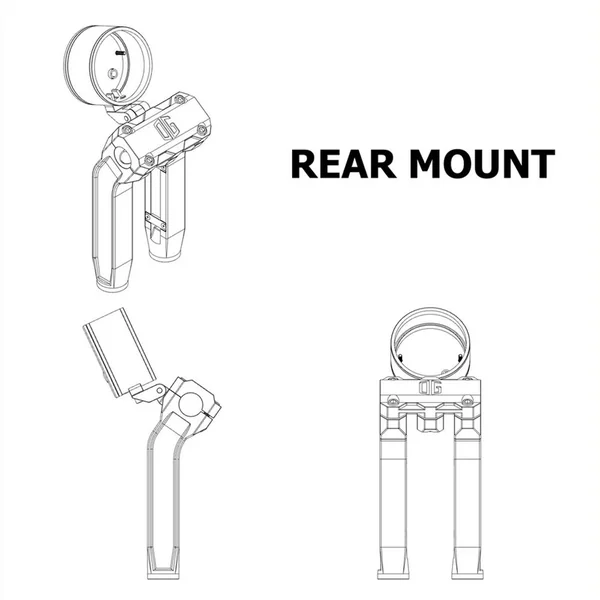 Original Garage OG Single Billet Gauge Pod - Image 11