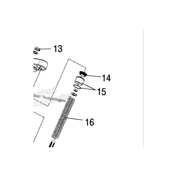 O-RING 2004 -2011 KINGPIN HAMMER FORK CAP SEAL 5412560