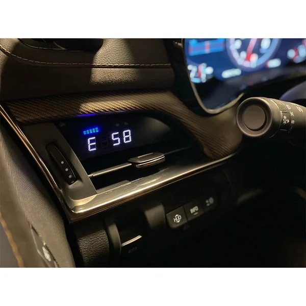 P3 Gauges V3 OBD2 Multi-Gauge w/ Pre-Installed OEM Vent Trim, Blue/White2016-2019 Cadillac CTS-V - Image 2