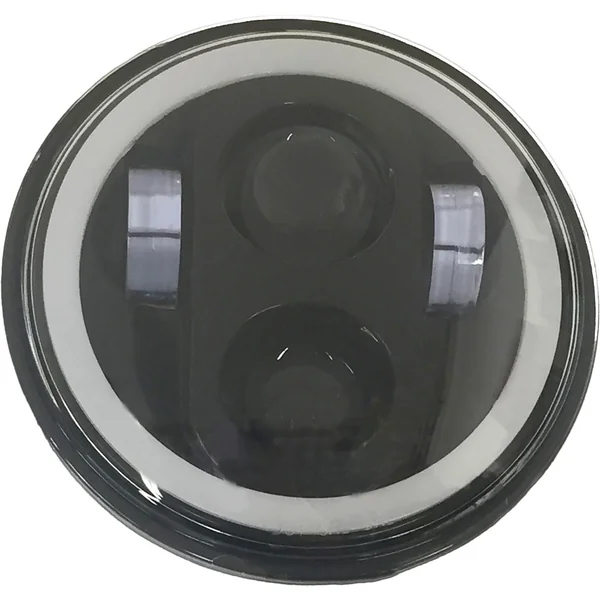 Pathfinder 5-3/4" LED Headlight with Full Halo - Black